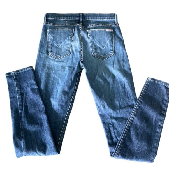 Hudson Nico Midrise Super Skinny Distressed Jeans Size 26 Color Wapa - Picture 9 of 12